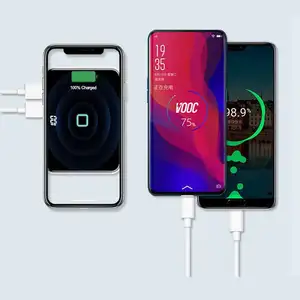 20000 mah 전원 은행 무선 충전기 새로운 Graphene 무선 충전기 전원 은행 iphone/huawei/MI