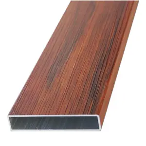 Hot China Wood Grain Effect Aluminum Extrusion