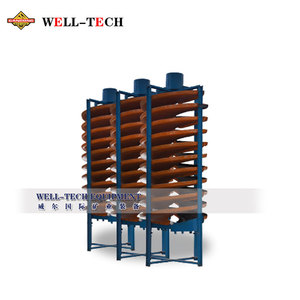 เครื่องแยกเม็ดสกรูเกลียวร่องขนาด0.3-0.02มม. สำหรับงานเหมือง - Product Image 3