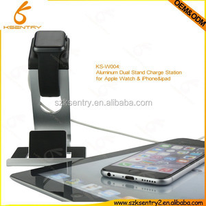 2015 aluminum charging dock station charger stand for <span class=keywords><strong>apple</strong></span> <span class=keywords><strong>Watch</strong></span> aluminum holder for iWatch with cable - Product Image 3