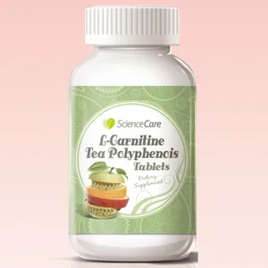 OEM Sağlık Gıdalar Hızlı Kilo Kaybı L-karnitin Yeşil Çay Tabletleri