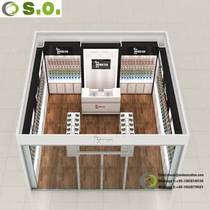 Nieuwste Ontwerp High-End Mobiele Telefoon Winkel Interieur Voor Retail Mobiele Telefoon Winkel