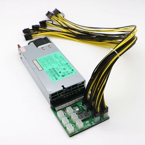 Alta calidad 12 V 6Pin Breakout junta para HP 1200 W GPU minería - Product Image 2