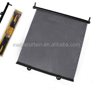 MEIJIA-ventosa opaca para ventana de <span class=keywords><strong>coche</strong></span>, cortina enrollable retráctil lateral, protección UV - Product Image 1