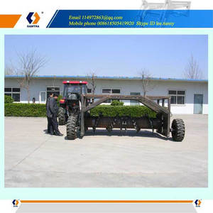 Desarrollado por tractor agrícola tractor máquina volteadora de compost - Product Image 2