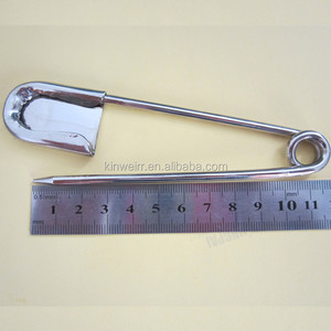 Haute qualité 127mm géant en acier inoxydable sacs de maintien goupille de sécurité blanchisserie goupille de sécurité pour sacs de maintien - Product Image 5