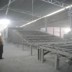 Structure Simple gypsum board plant machinery with efficient work