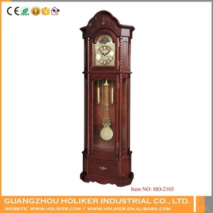 Cơ Khí Bằng Gỗ Cổ Điển Con Lắc Ông Nội Đứng Đồng Hồ Cổ Đồng Hồ Đồng Hồ Đồng Hồ Sàn - Product Image 4