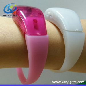 Bracelet LED lumineux en silicone télécommandé par <span class=keywords><strong>radio</strong></span> - Product Image 6