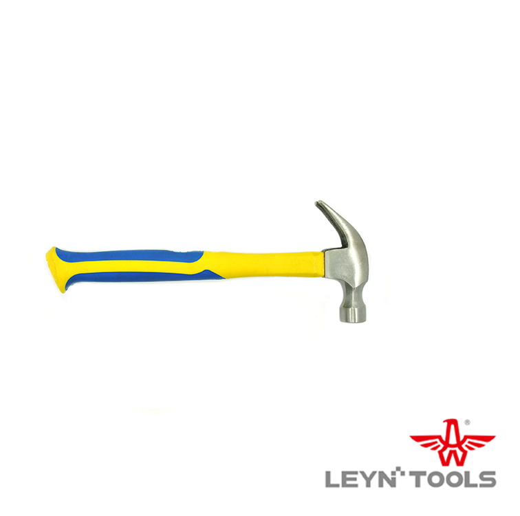 Multifunctional Whole Forging Claw Hammer Professional Carbon Steel Hand Tool Fiberglass Handle