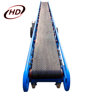 Outdoor <span class=keywords><strong>chevron</strong></span> riem mobiele transportband voor houtpellets en mest gebruikt - Product Image 3