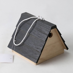 2018 nuevo diseño Natural de madera sin terminar la casa para pájaros - Product Image 2