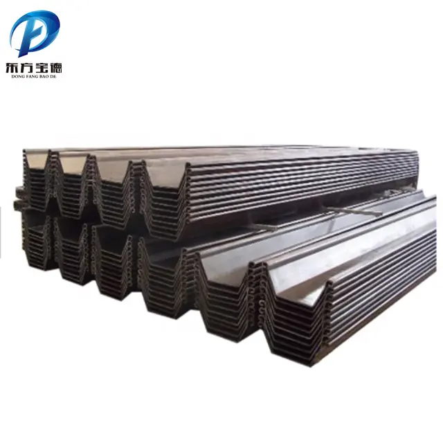 Factory direct sales 2022 anticorrosion high temperature resistance steel sheet pipe pile for construction industry