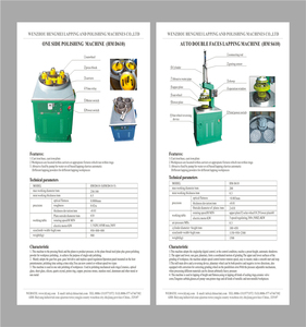 Máquina de pulido de superficie de Metal, placa de hierro fundido de doble cara, 800mm - Product Image 6