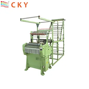 CKY 1025 de cremallera de Metal cinturón haciendo la máquina de tejer