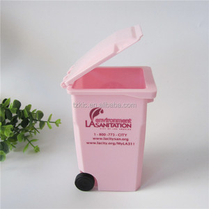 Tempat Sampah Mini Plastik Beroda Hijau Ramah Lingkungan - Product Image 3