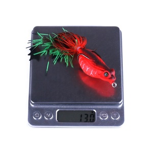 Hengjia – leurres <span class=keywords><strong>de</strong></span> pêche à la <span class=keywords><strong>grenouille</strong></span> en plastique souple, matériel attrayant, 55MM, 13G - Product Image 5