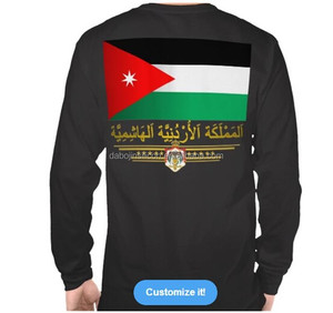 Camiseta de Moda con la Bandera de Jordania para la Temporada de Verano 2024 - Product Image 5
