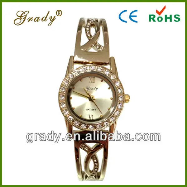 2013 venda quente das mulheres relógios relógios vestido impermeável moda relógio de senhora