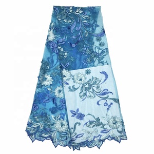 <span class=keywords><strong>Robe</strong></span> <span class=keywords><strong>de</strong></span> <span class=keywords><strong>soirée</strong></span> en tulle et dentelle, tenue <span class=keywords><strong>de</strong></span> <span class=keywords><strong>soirée</strong></span> bon marché, nouveau tissu brodé, Ghana, 2020 - Product Image 1