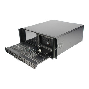 4U 19inch công nghiệp Rackmount trường hợp máy chủ với LCD màn hình cảm ứng và bàn phím ATX PSU kho với Fan - Product Image 5