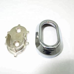 ราวแขวนตู้เสื้อผ้า,ที่วางท่อตู้เสื้อผ้าแบบมีท่อตู้เสื้อผ้าที่จับท่อช่วยยึดปลายรางรูปไข่ - Product Image 6