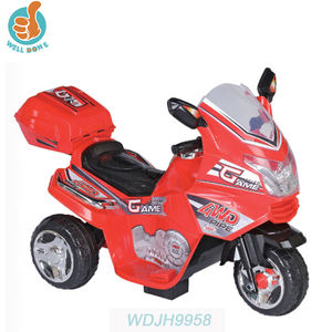 WDJH9958 2018最新设计儿童玩具<span class=keywords><strong>3</strong></span>轮汽车儿童电动摩托车骑行儿童江南风格汽车 - Product Image 4