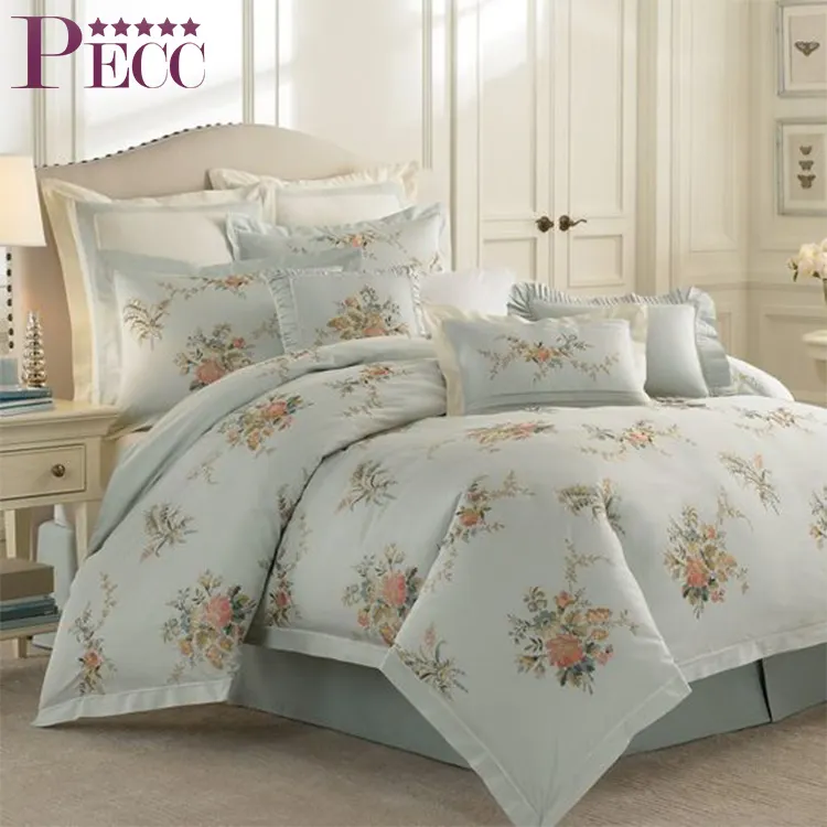 Home Textile Komfortable natürliche Komfort Babybett Feder bedruckte Bettwäsche-Set