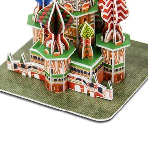 3D Saint-Basile Cathédrale Puzzle Papier Russie Architecture Modèle Kit pour Adultes et Enfants pour <span class=keywords><strong>Jeu</strong></span> Carré Rouge Cadeau D'anniversaire - Product Image 4