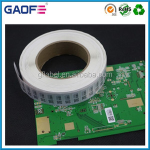 Etiquetas Adhesivas para PCB Blancas Mate de Alta Temperatura, Etiquetas <span class=keywords><strong>QR</strong></span> Resistentes al Calor para Uso Químico - Product Image 5
