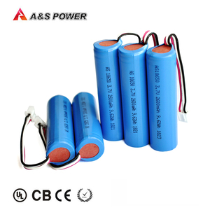 KC IEC UL2054 Zertifiziert 18650 3,7 V 2600mAh Lithium-Akku für Camping lampen im zylindrischen Stil - Product Image 4