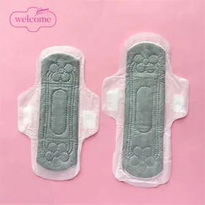 OEM Private Label Eco Friendly which is world best period women day night used panties virgin bamboo pulp mint sanitary napkin