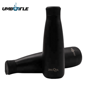 Bouteille d'eau isolée à bouche étroite thermos en acier inoxydable à <span class=keywords><strong>surface</strong></span> caoutchoutée pour filles - Product Image 1