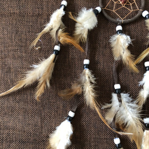 Chaude style Indien <span class=keywords><strong>attrape</strong></span>-rêves suspension monte et baisse anneaux dream catcher cadeaux - Product Image 6