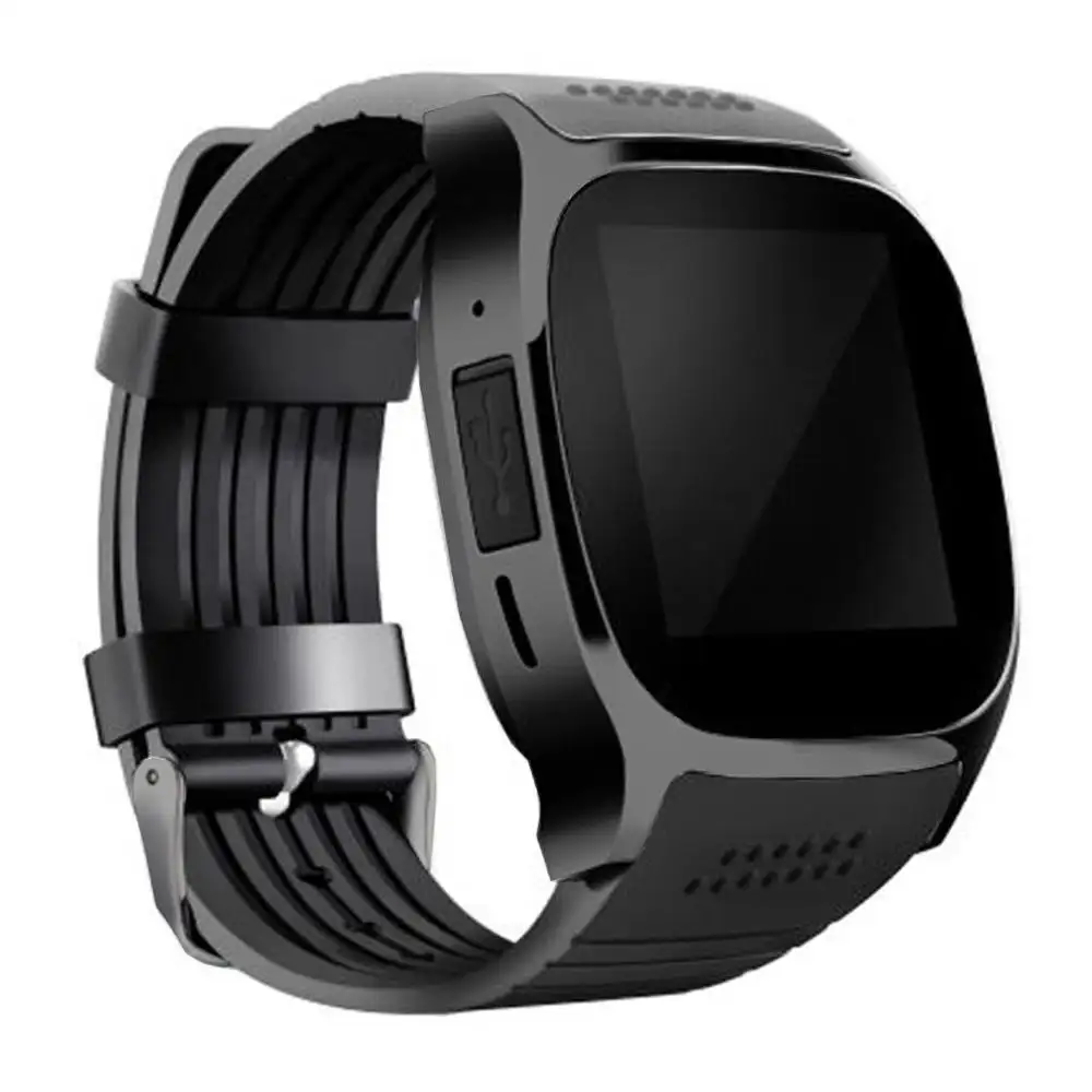 T8 Smartwatch wireless waterproof WFI smartwatch With SIM Card Camera Dial Call Sleep Monitoring smart watch for iPhone