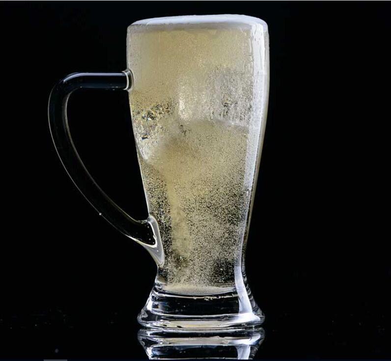 Machine Made Tall Accept OEM/ODM Beer Glass Transparent Beer Glass Mug Beer Steins