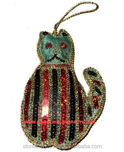 Ornaments Embroidered Zari Hanging Gift - Product Image 1