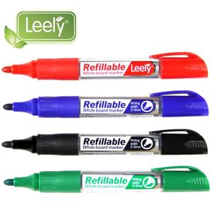Rotulador de pizarra blanca recargable, no tóxico, con cartucho de tinta, marca Leery 107F - Product Image 2