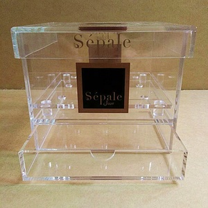 Custom คุณภาพสูงทองฟอยล์ร้อนปั๊มโลโก้อะคริลิคใส single rose/กล่องดอกไม้พร้อมฝาปิด - Product Image 6