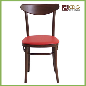 Tela clásica silla de <span class=keywords><strong>comedor</strong></span> de madera, cuero silla del <span class=keywords><strong>comedor</strong></span> - Product Image 2