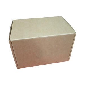 Venta al <span class=keywords><strong>por</strong></span> mayor plegable de lujo pequeño logotipo personalizado impreso postal artesanal caja corrugado correo de envío de papel artesanal caja de papel - Product Image 2