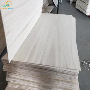 Factory Price Solid Wood Panel Paulownia Wood Price m3 for Sale