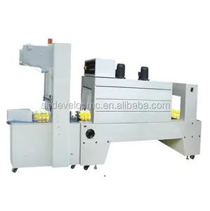 BZJ5038B Semi Automatic Sleeve Wrapper & Wrapping Machine include BSE-5040A Shrink Tunnel