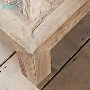 KVJ-7824 Đồ Nội Thất Phòng Khách Mộc Mạc Khai Hoang Bàn Cà Phê Gỗ - Product Image 4