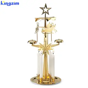 Originele Zweedse Christmas Angel Chimes Cherub Spinning Kaarshouder