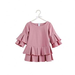 Vestito da bambina a vita alta di qualità di nuovo Design per ragazze a <span class=keywords><strong>manica</strong></span> <span class=keywords><strong>lunga</strong></span> - Product Image 1