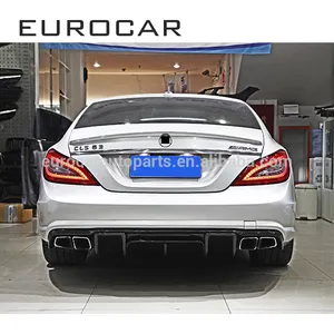 2012 Jahr bis CLS Klasse W218 CLS63 Carbon R-Stil Faser-Heck lippe Heck diffusor passend für CLS Klasse W218 CLS63