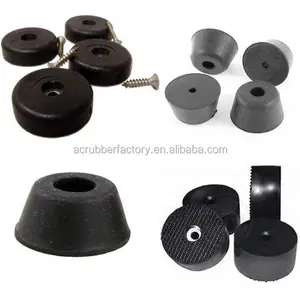 Niveleurs <span class=keywords><strong>de</strong></span> pieds plats en caoutchouc NBR réglables, embouts <span class=keywords><strong>de</strong></span> pieds en plastique moulé EPDM pour <span class=keywords><strong>chaise</strong></span>, table, protection contre les coupures, protection des sols, caoutchouc d'étanchéité - Product Image 2