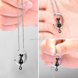 Collar conmemorativo de cenizas de gato para mujer, joyería de cremación, urna de cenizas, Ahes para cenizas de Mascota, Kit de relleno gratis para mujer - Product Image 3