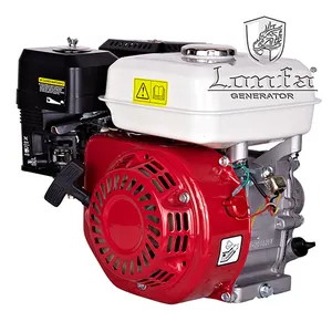 170F 210cc 7 HP 4ストローク空冷OHVガソリンエンジンプーリー付き